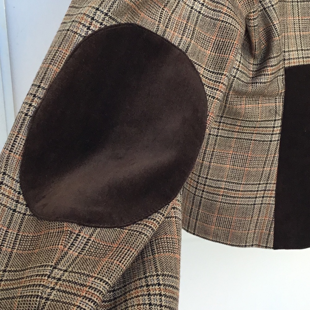 😍 Bcbgmaxazria Winter Plaid Cropped Jacket 😍 - Picture 6 of 9